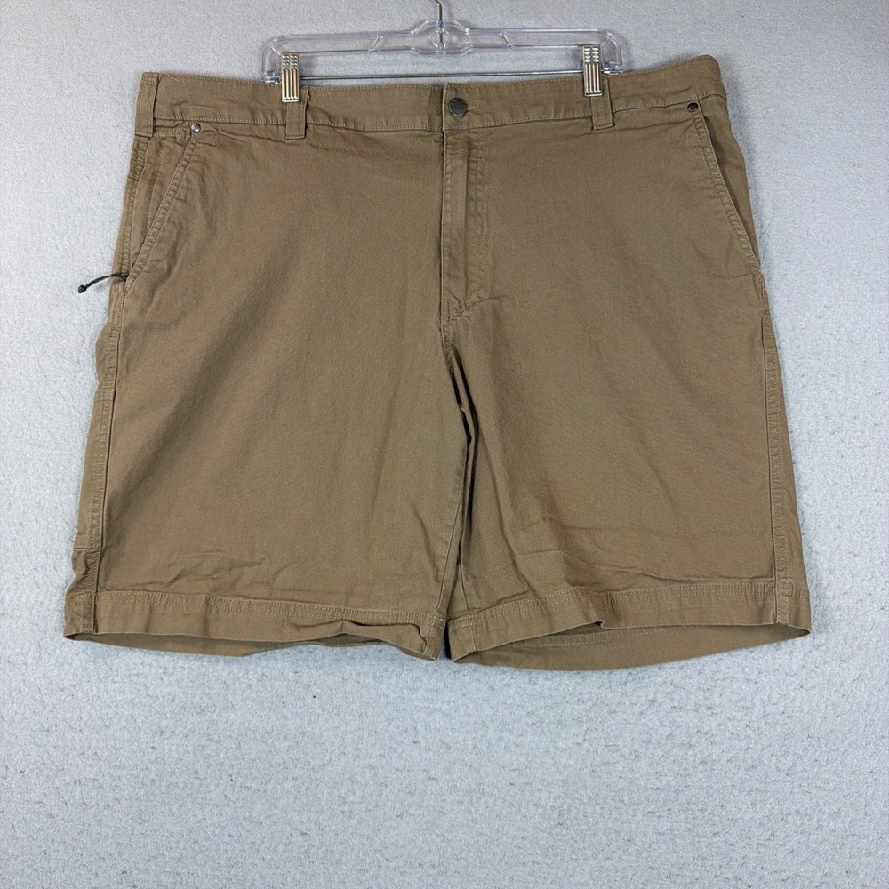 Columbia Sportswear 44W/ 10L Utility Shorts Brown Canvas Outdoor